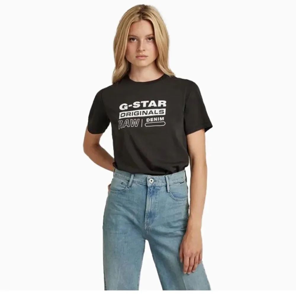 G-Star Raw Women's Originals Label Regular Fit T-Shirt NWT